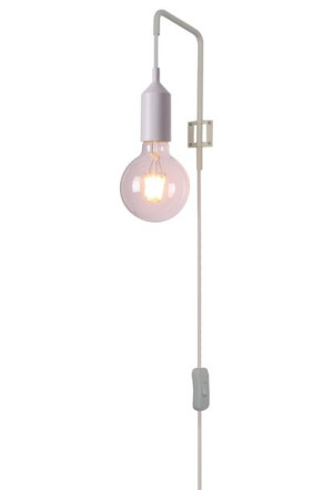 Laren Lampa Kinkiet 1x40w E27 Biały