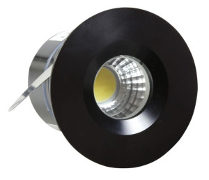 Sh-14 Bk 3w Led 230v Czarny Oprawa Hermetyczna Okrągła Ip65