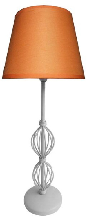 Rosette 2 Lampka Gabinetowa 1x40w E14 Ab. Pomarańczowy