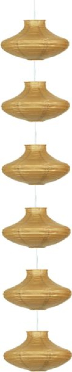 Griff - Zwis /6 Papierowy Śr.25 Cappucino E-14 6x40w