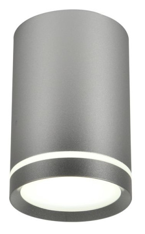 Tuba Lampa Sufitowa 1x15w Gu10 6,8/10 Srebrny Matowy