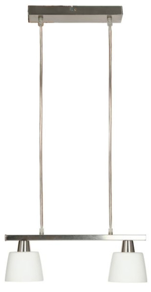 Hybryda Zwis 2x40w E14 Nikiel Mat Promocja