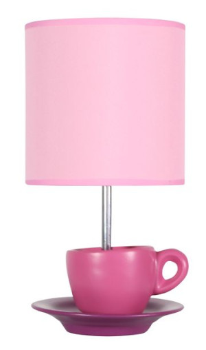 Cynka Lampka Gabinetowa 1x60w E27 Różowy