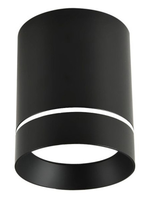 Tuba Lampa Sufitowa 1x15w Gu10 7,9/12 Czarny