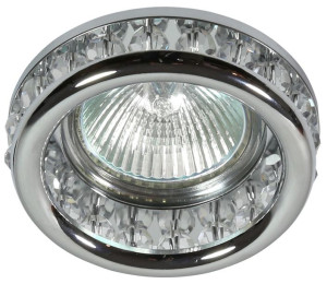 Sk-79 Ch/tr Mr16 1x50w Chrom Opr. Strop. Dekoracyjna Okrągła Transparent