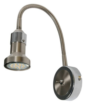 Arkon Kink Na Wysięgniku Gu10 1x50w Sat Nik+chrom Bez Żarówek