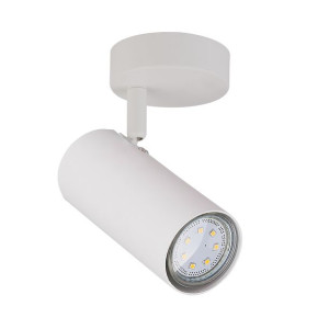 Colly Lampa Kinkiet Biały 1x15w Gu10 Klosz Biały