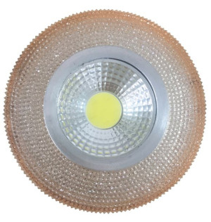 Sak-04 Al/am 5w Led Cob 230v Opr. Strop. Stała Okrągła Szkło Akrylowe Bursz