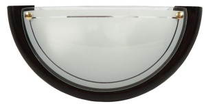 1030 Plafon 1/2 Drewno Standard 1x60w E27 Wenge