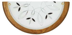 Rustica Plafon 0,5 Drewno Standard 1x60 W E27 Dąb
