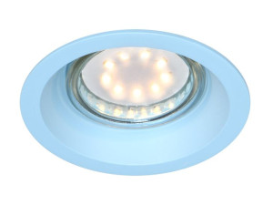 Sa-12 Bl Gu10 Max 35w 230v Niebieski Opr.strop.stała Okrągła Aluminium