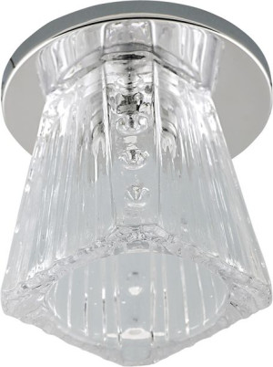 Sk-58 Ch/wh G4 Opr.strop.stała Kryształ 20w G4 Ostrosłup Kwadratowy