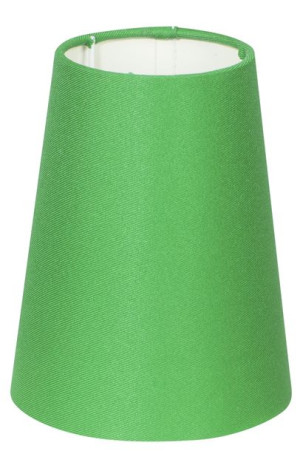 Abażur Cone Stożek (d-12,5 H-15)cm E14 Zielony