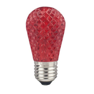 Żarówka Led Do Girland 1w Czerwona Czerwony