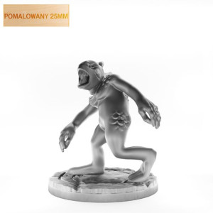 Figurka Rpg - Seria Potwory - Istota Z Głębin - Pomalowany 25 Mm