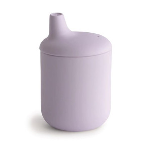 Kubek niekapek silikonowy Sippy Cup Soft Lilac Mushie