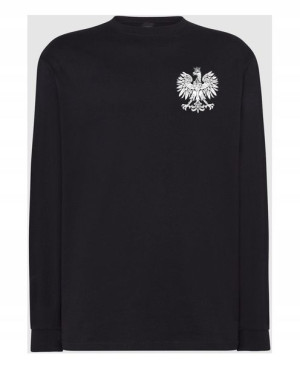 Longsleeve Kibica nadruk Polska Godło Rozm.S