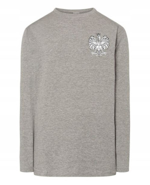 Longsleeve Kibica nadruk Polska Godło Rozm.S