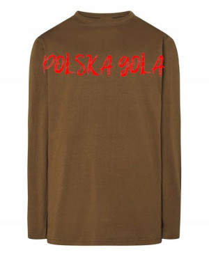 Longsleeve Kibica nadruk Polska Gola Rozm.L