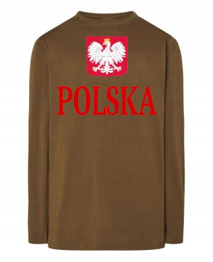 Longsleeve Kibica nadruk POLSKA Rozm.L