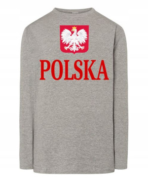 Longsleeve Kibica nadruk POLSKA Rozm.S
