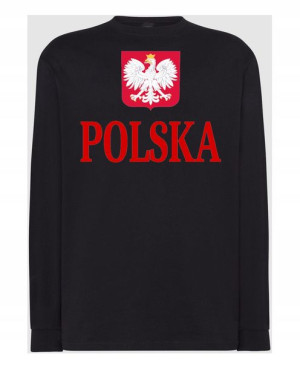 Longsleeve Kibica nadruk POLSKA Rozm.XL