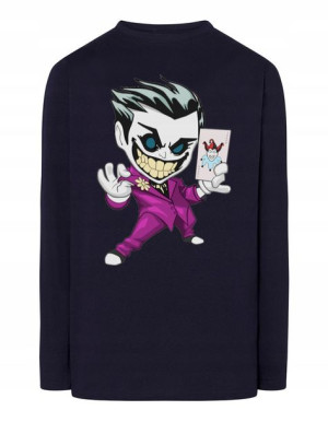 Longsleeve kolorowy nadruk art work JOKER r.L