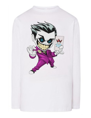 Longsleeve kolorowy nadruk art work JOKER r.XL