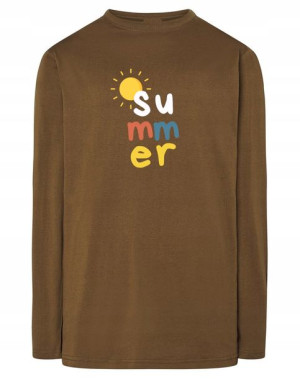 Longsleeve kolorowy nadruk SUMMER LATO r.M