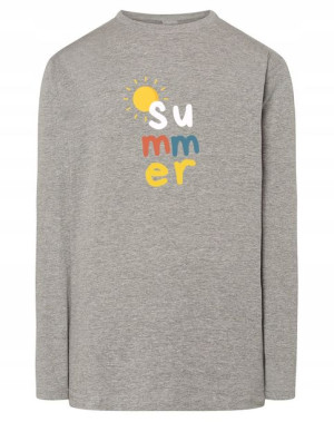 Longsleeve kolorowy nadruk SUMMER LATO r.S