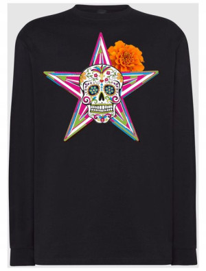Longsleeve męski Czaszka Meksykańska Rozm.L