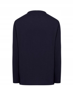 Longsleeve męski duży FAJNY nadruk ŁOŚ r.M