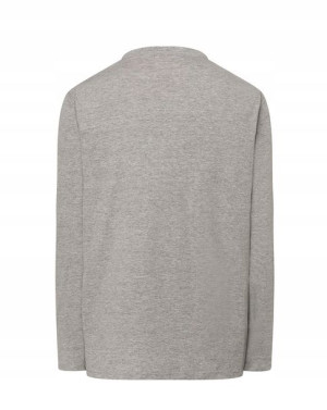 Longsleeve męski duży FAJNY nadruk ŁOŚ r.S