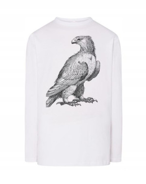 Longsleeve męski DUŻY nadruk ORZEŁ r.S