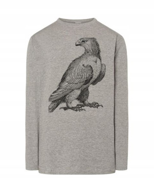 Longsleeve męski DUŻY nadruk ORZEŁ r.XL