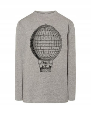 Longsleeve męski FAJNY nadruk BALON r.4XL