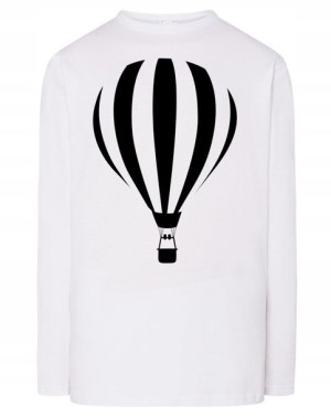 Longsleeve męski fajny nadruk BALON r.L