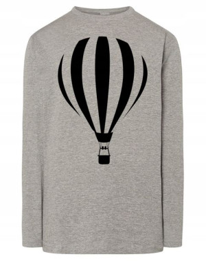 Longsleeve męski fajny nadruk BALON r.M