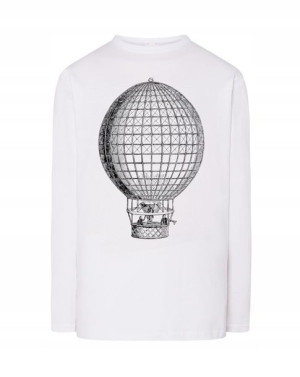 Longsleeve męski FAJNY nadruk BALON r.S