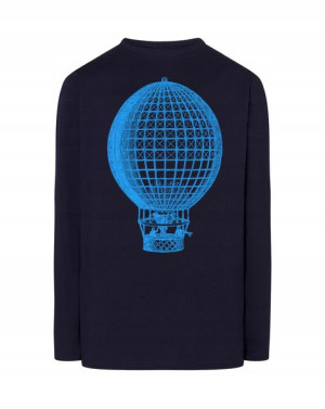 Longsleeve męski FAJNY nadruk BALON r.XS