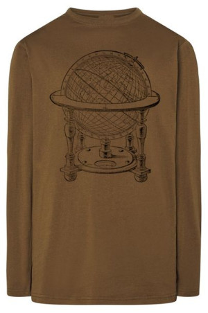 Longsleeve męski fajny nadruk GLOBUS r.3XL