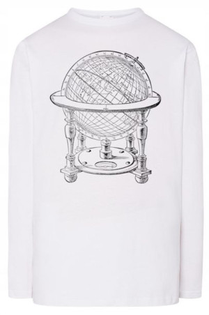 Longsleeve męski fajny nadruk GLOBUS r.S