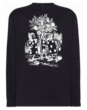 Longsleeve męski fajny nadruk KARTY r.XL