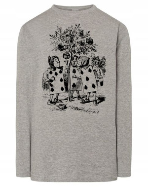 Longsleeve męski fajny nadruk KARTY r.XXL