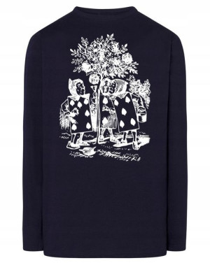 Longsleeve męski fajny nadruk KARTY r.XXL