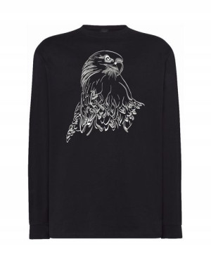 Longsleeve męski fajny nadruk ORZEŁ r.XXL