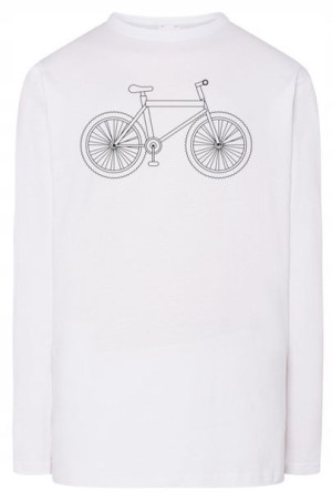 Longsleeve męski fajny nadruk ROWER r.L