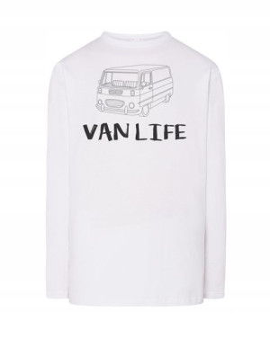 Longsleeve męski FAJNY nadruk VAN Van Life r.4XL