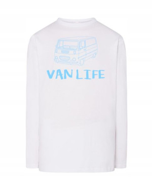 Longsleeve męski FAJNY nadruk VAN Van Life r.5XL