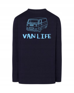Longsleeve męski FAJNY nadruk VAN Van Life r.XL